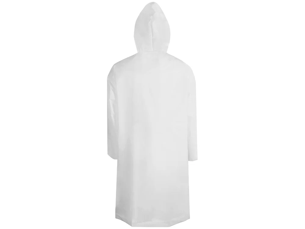 Дождевик «Hawaii pro» c чехлом унисекс, белый, XS-S - фото 4