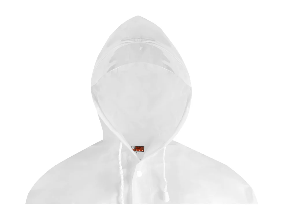 Дождевик Hawaii pro c чехлом унисекс белый M-L - фото 5