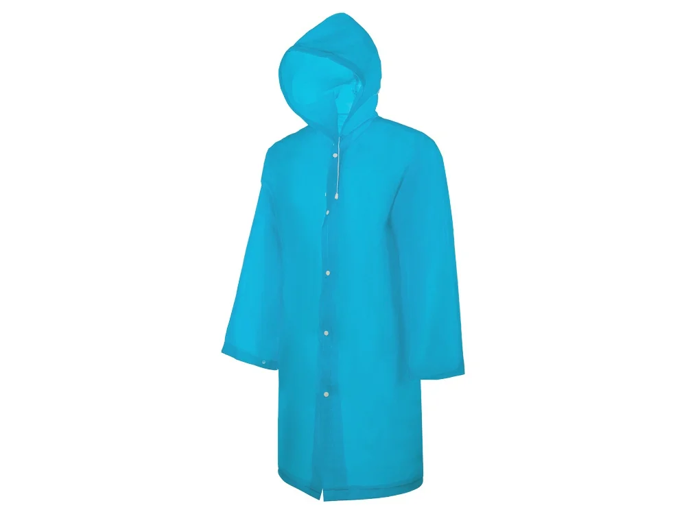 Дождевик «Hawaii light» c чехлом унисекс, синий, M-L