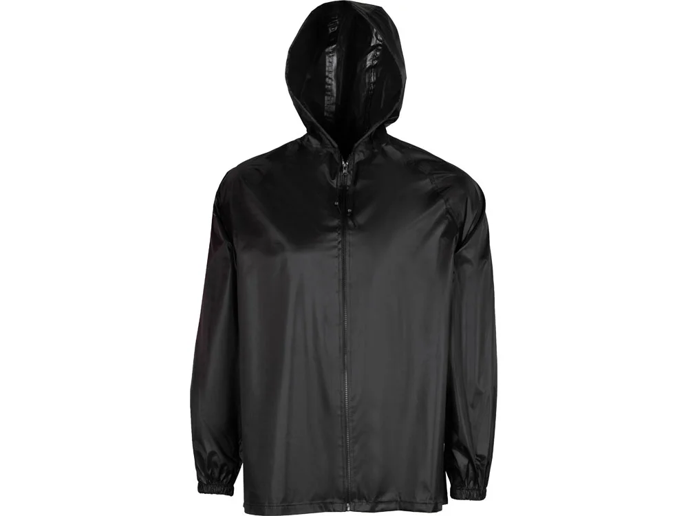 Дождевик «Maui» унисекс, черный, M-L - фото 3