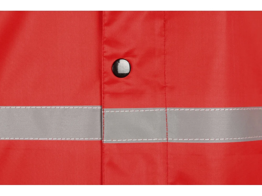 Дождевик со светоотражающей тесьмой «Lanai», красный, XS-S - фото 9