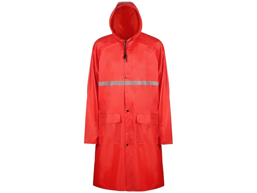 Дождевик со светоотражающей тесьмой Lanai красный M-L - фото 3
