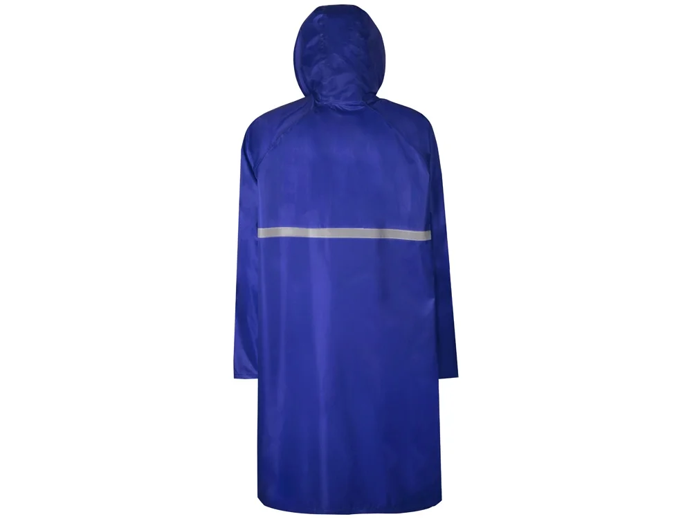 Дождевик со светоотражающей тесьмой «Lanai», классический синий, M-L - фото 4