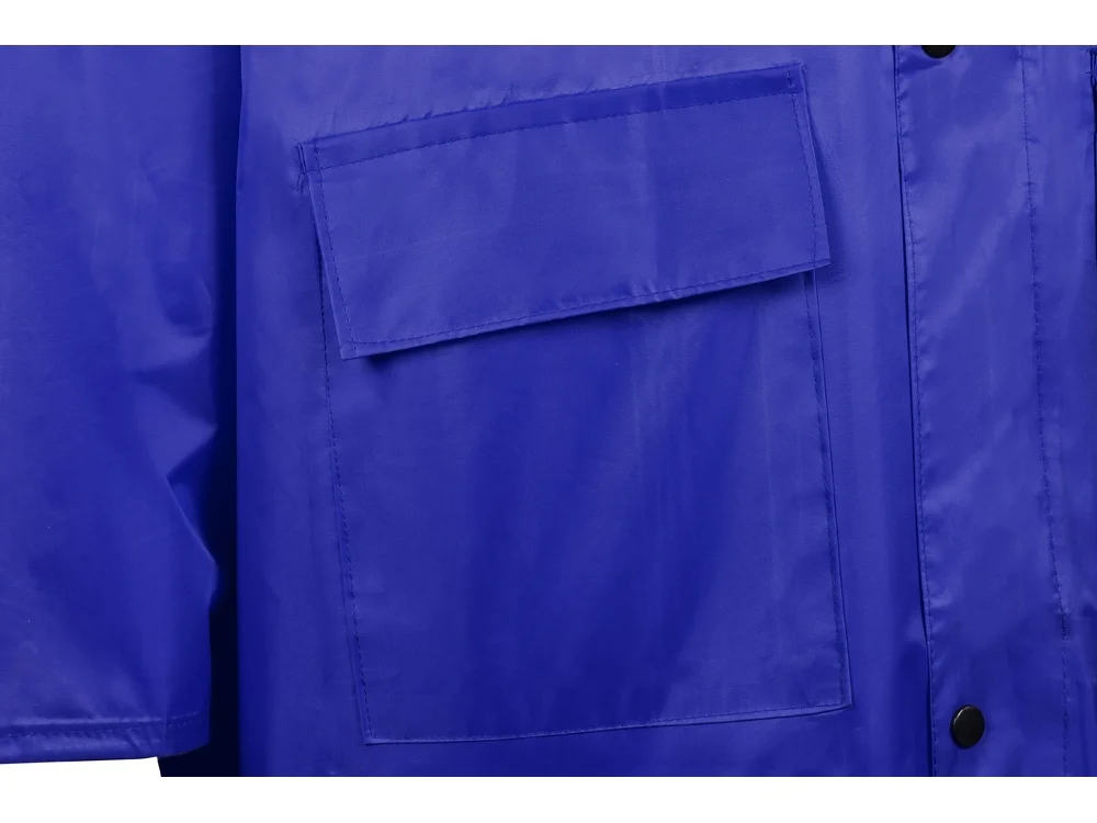 Дождевик со светоотражающей тесьмой «Lanai», классический синий, M-L - фото 8
