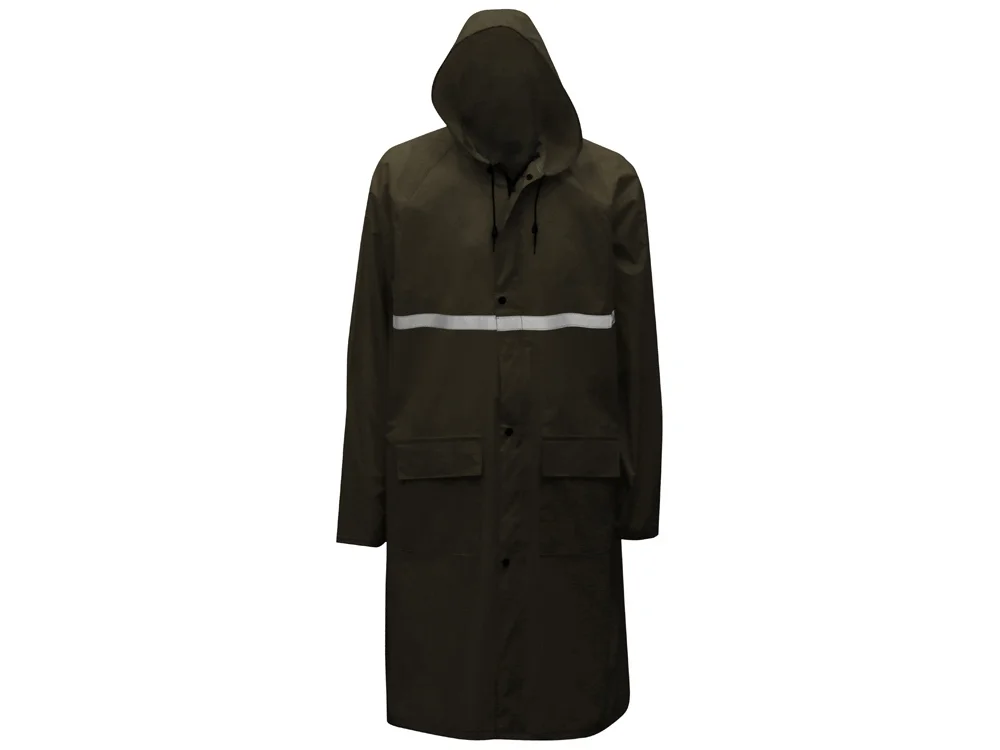 Дождевик со светоотражающей тесьмой Lanai молочный XS-S - фото 5