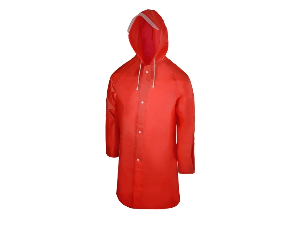 Дождевик «Hawaii» c чехлом детский, красный, 8-10