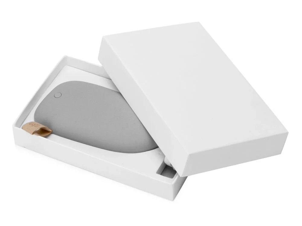 Внешний аккумулятор в форме камня Stone 5200 mAh серый - фото 8