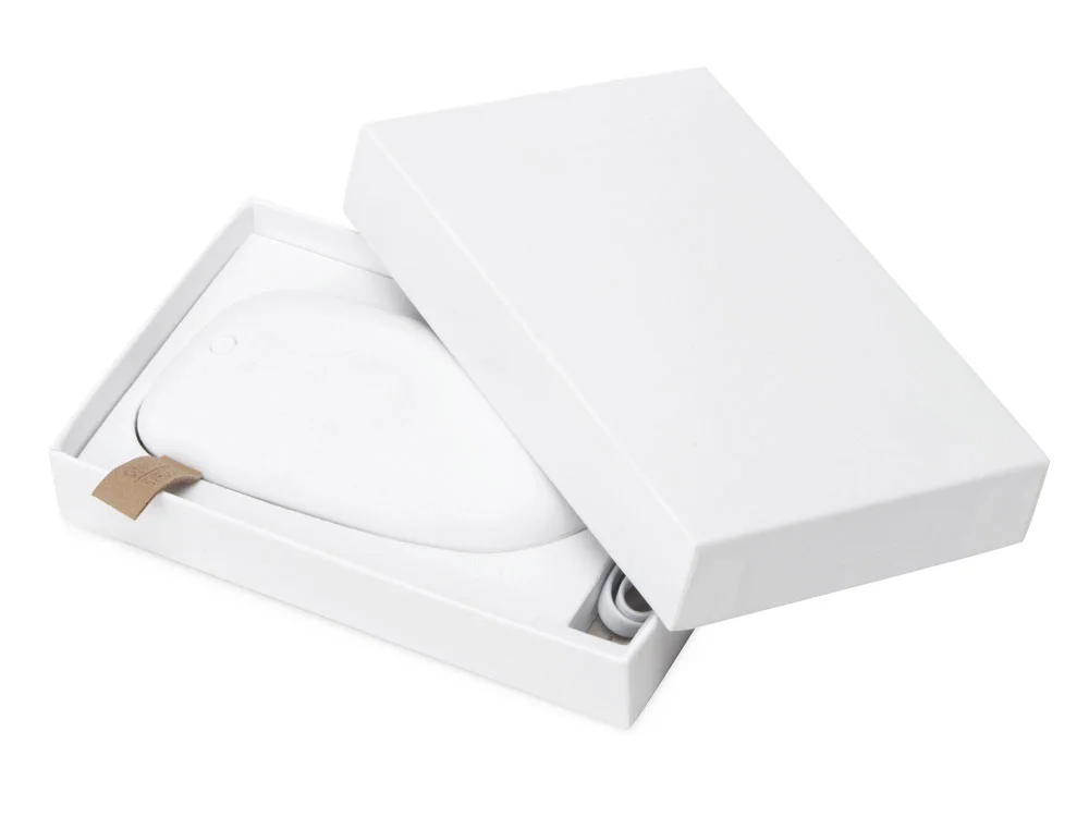 Внешний аккумулятор в форме камня Stone 5200 mAh белый - фото 8