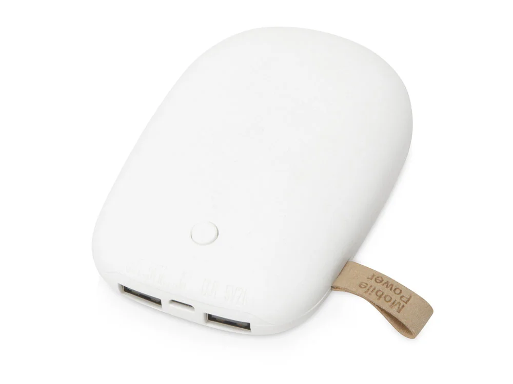 Внешний аккумулятор в форме камня «Stone», 7800 mAh, белый - фото 1