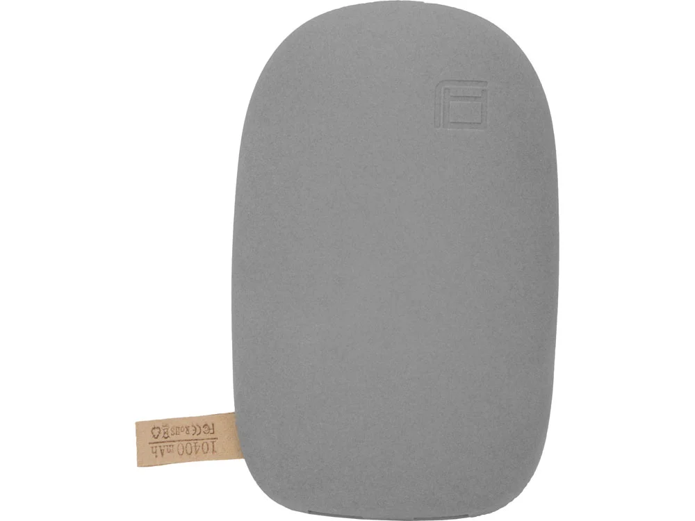 Внешний аккумулятор в форме камня Stone 10400 mAh серый - фото 4