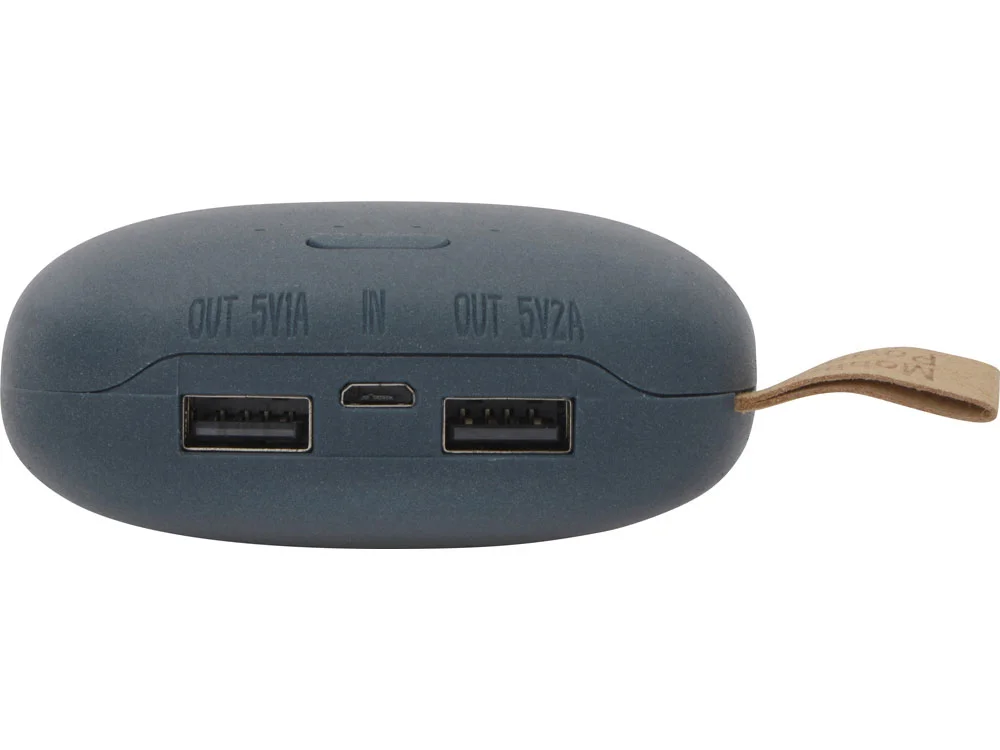 Внешний аккумулятор в форме камня Stone 10400 mAh темно-серый - фото 5