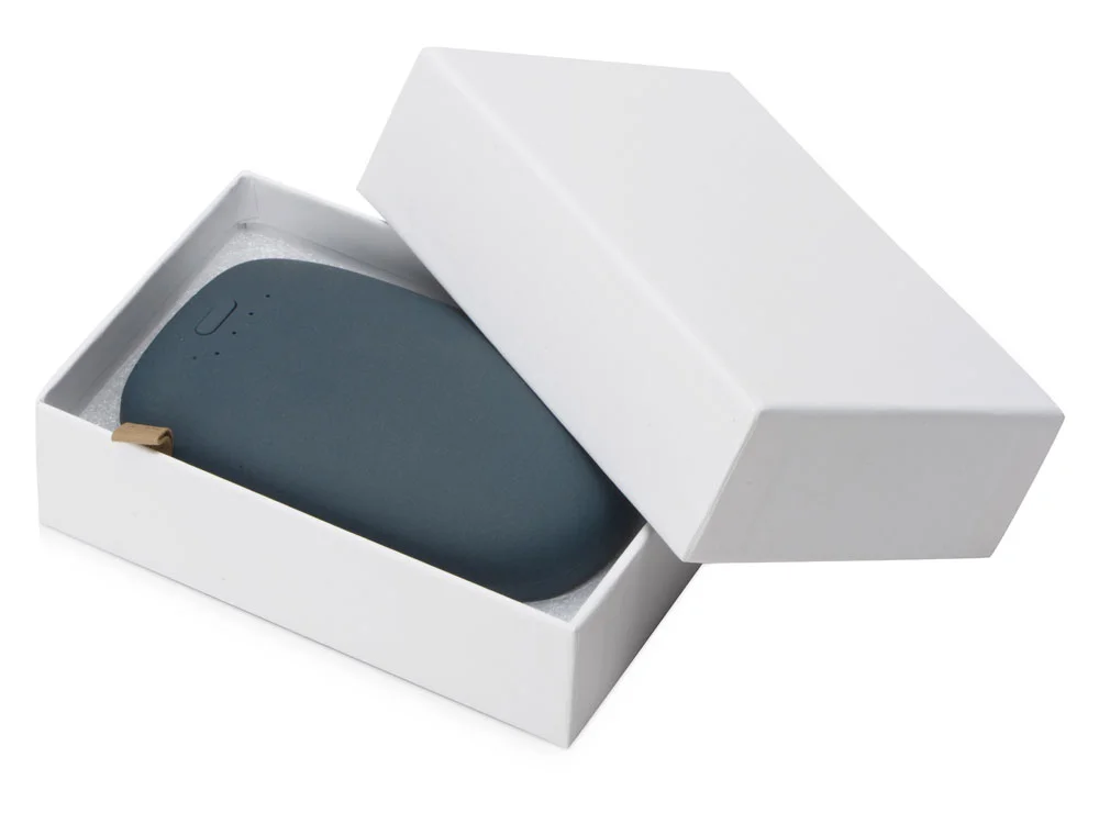 Внешний аккумулятор в форме камня Stone 10400 mAh темно-серый - фото 9