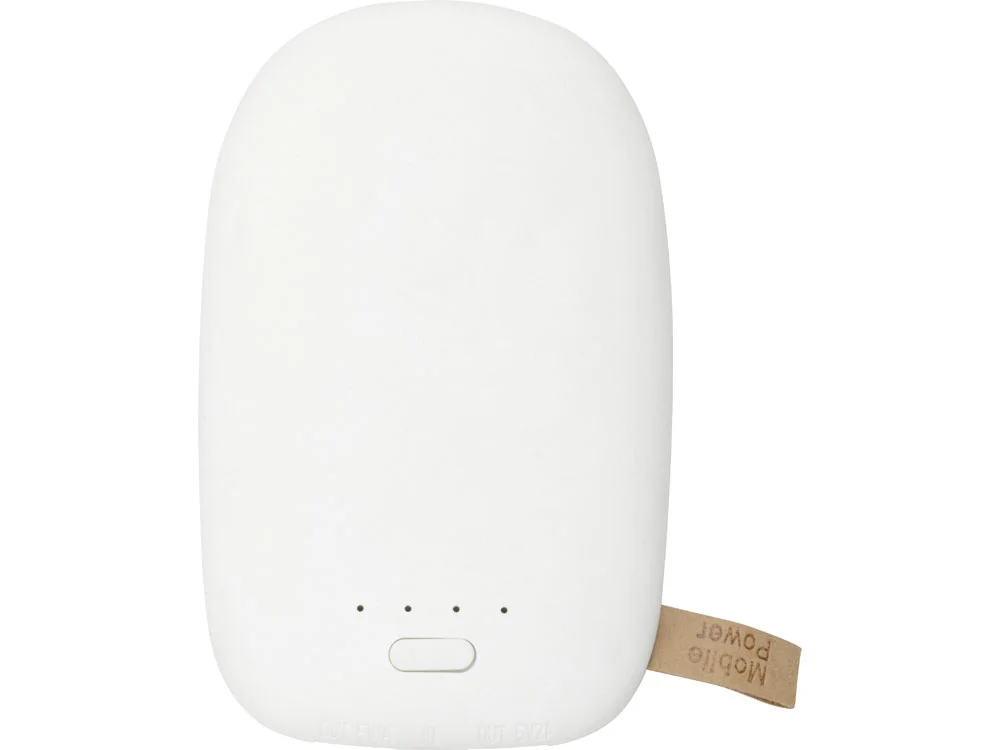 Внешний аккумулятор в форме камня «Stone», 10400 mAh, белый - фото 3