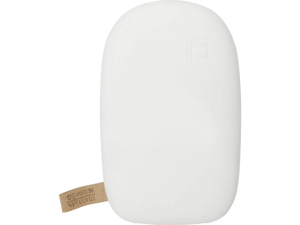 Внешний аккумулятор в форме камня «Stone», 10400 mAh, белый - фото 4