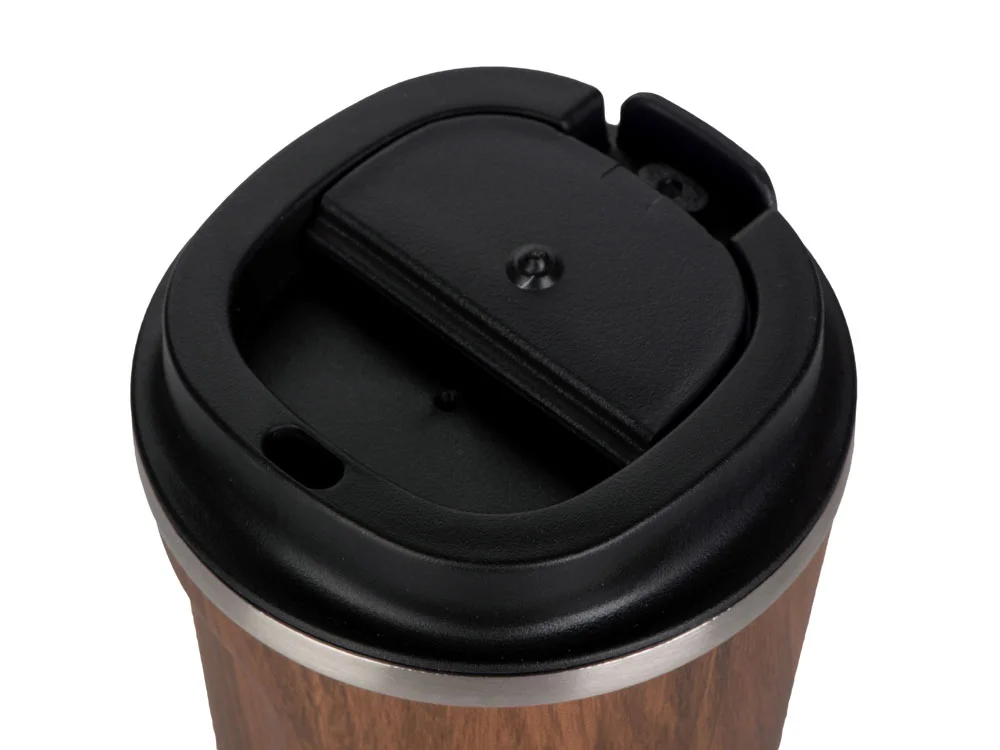 Термокружка CAFÉ COMPACT дерево 380 мл - фото 4
