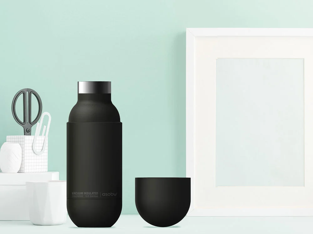 Термос ORB черный 420 мл - фото 5