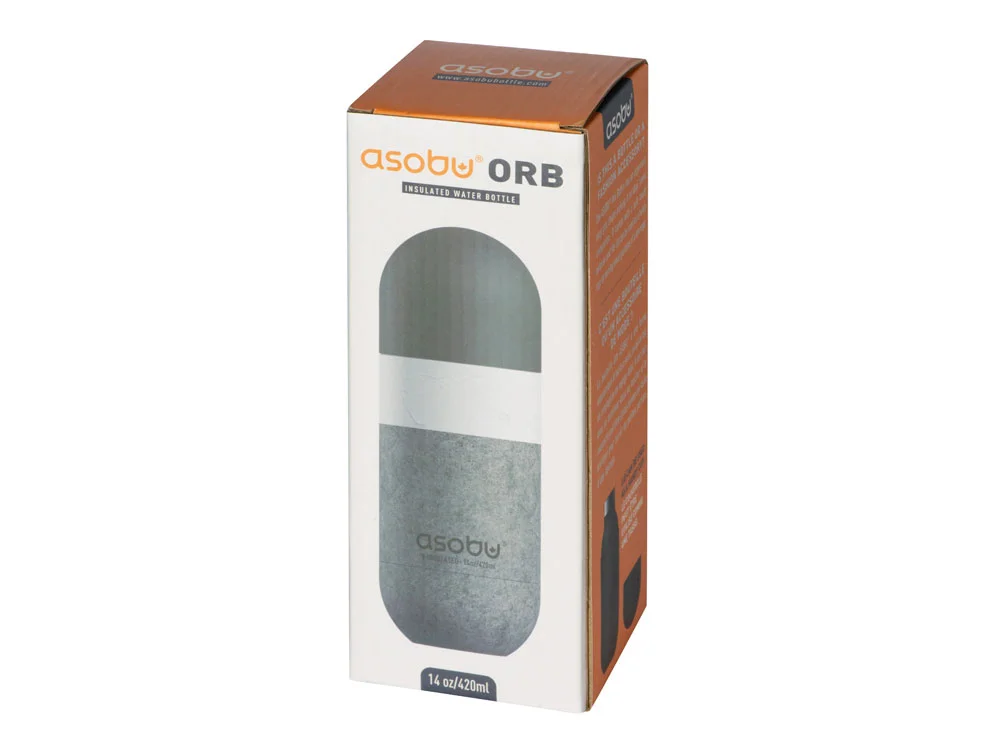 Термос ORB серый 420 мл - фото 8