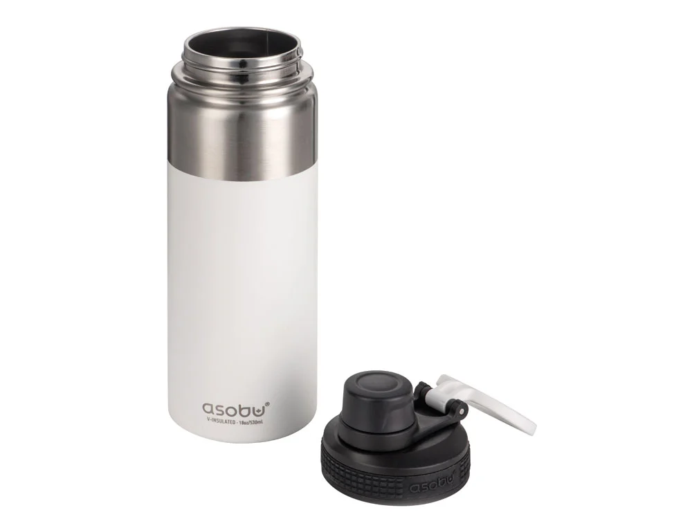 Вакуумная термобутылка ALPINE FLASK 530 мл белый - фото 4