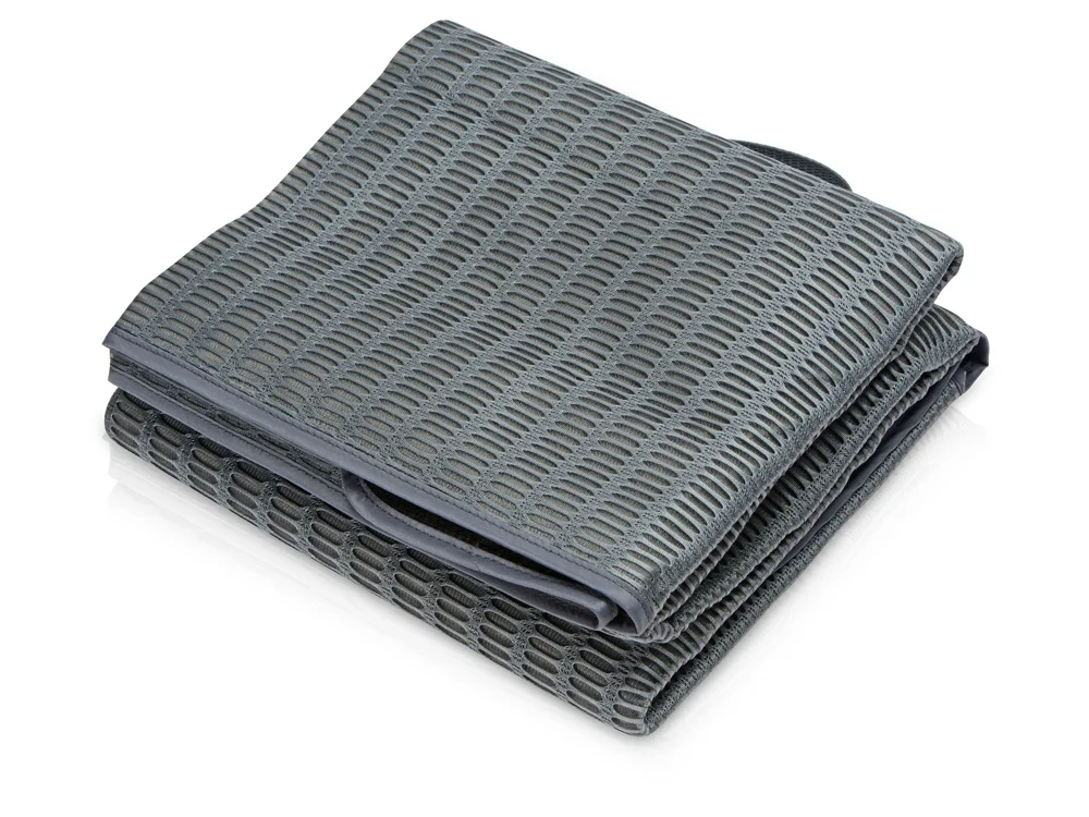 Плед для пикника «Module» с дышащей поверхностью, темно-серый - фото 3