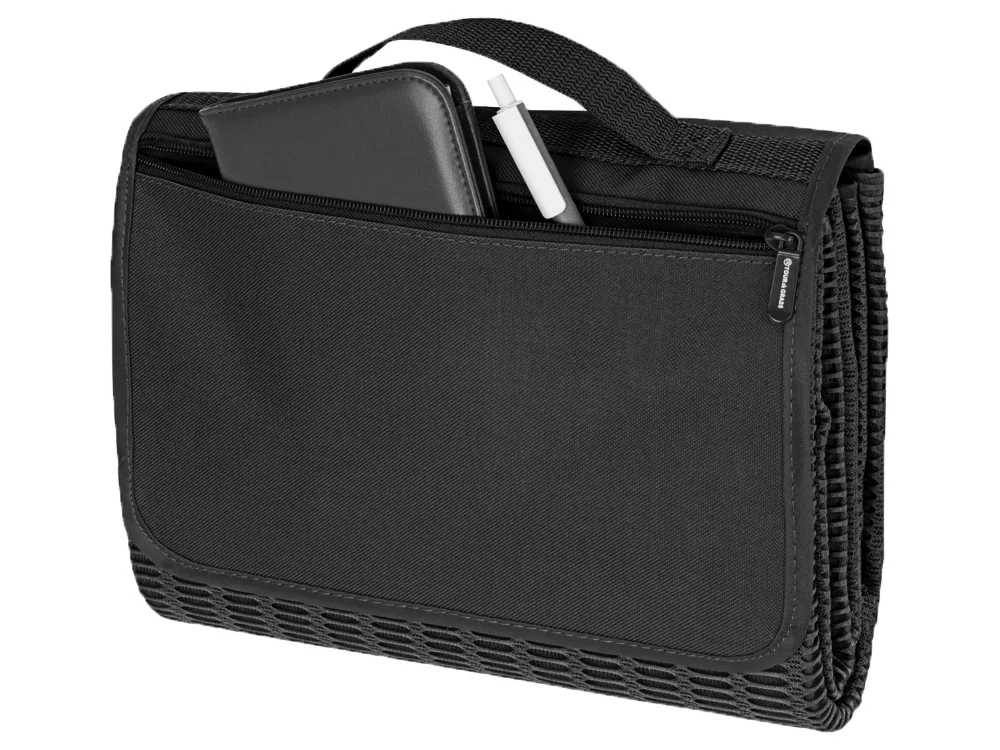 Плед для пикника «Module» с дышащей поверхностью, черный - фото 2