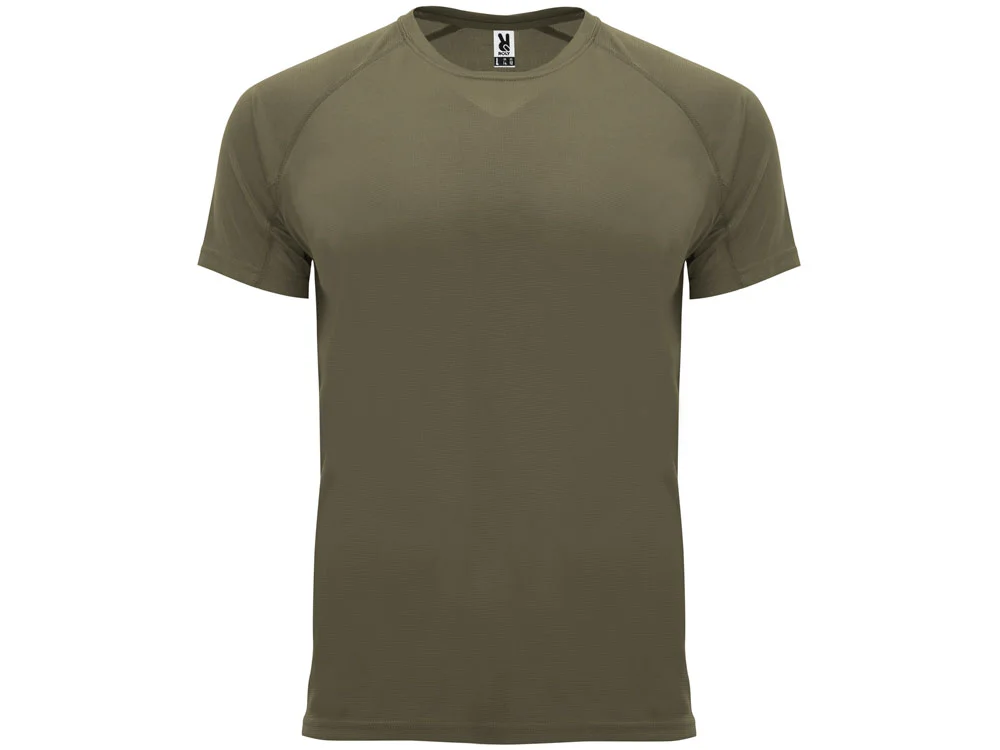 Спортивная футболка Bahrain мужская зеленый армейский XL - фото 1