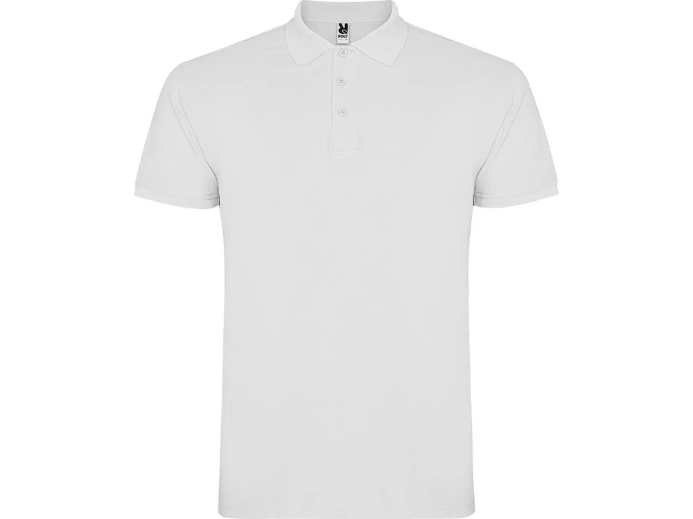 Рубашка поло Star мужская белый 4XL