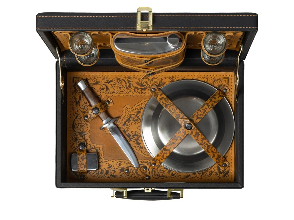 Подарочный набор «Пикник в лесу», темно-коричневый/рыжий - фото 2