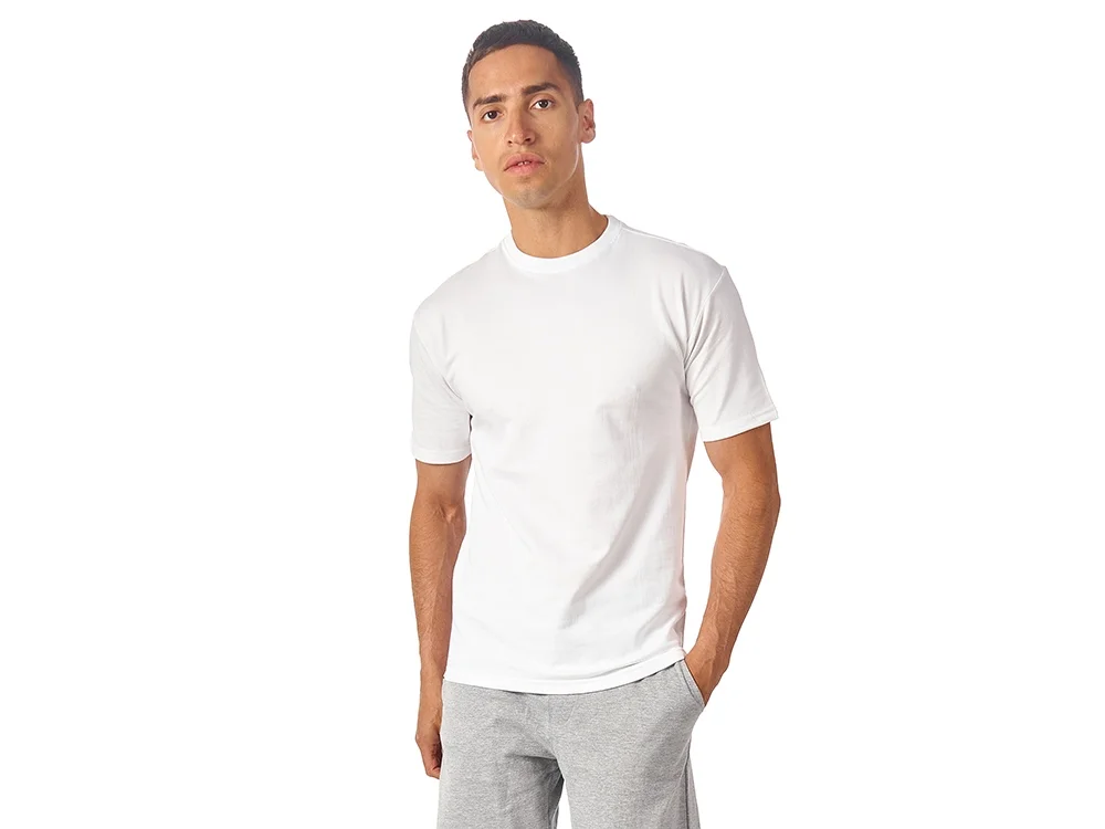 Футболка из френч терри Warsaw унисекс белый S - фото 2