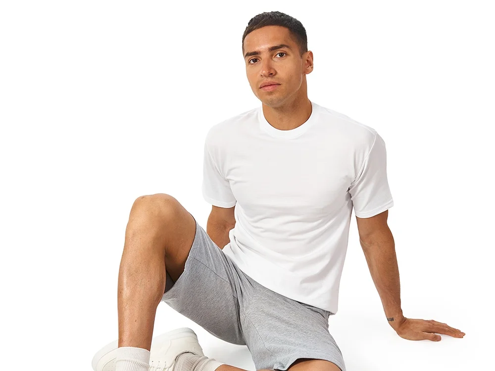 Футболка из френч терри Warsaw унисекс белый S - фото 4