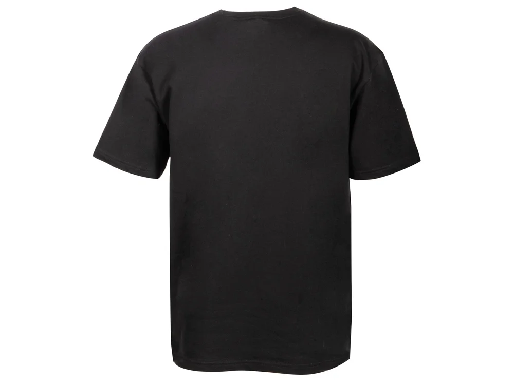 Футболка из френч терри Warsaw унисекс черный 2XL - фото 10