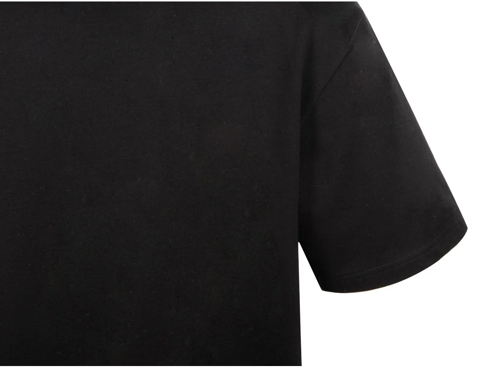 Футболка из френч терри Warsaw унисекс черный L - фото 12