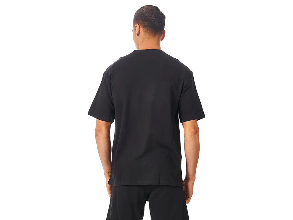 Футболка из френч терри Warsaw унисекс черный L - фото 5