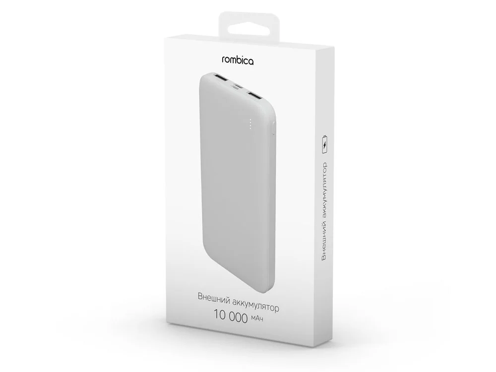 Внешний аккумулятор NEO P10 10000 mAh белый - фото 4