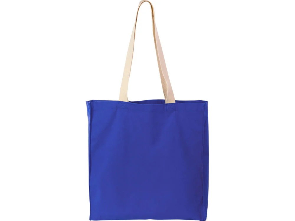 Сумка Donny из хлопка 250г/м2 с донной складкой и парусиновыми ручками - фото 3