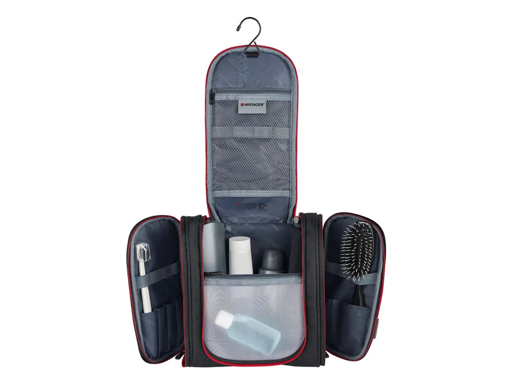 Несессер Hanging Toiletry Kit черный - фото 4