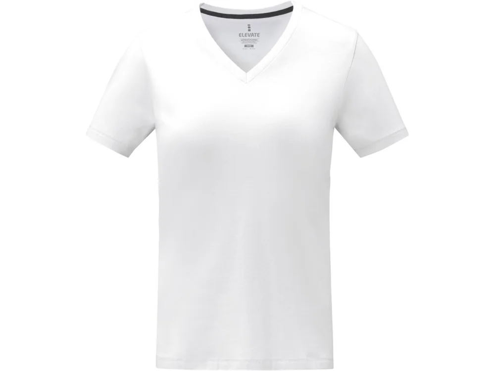 Футболка Somoto женская с V-образным вырезом белый 2XL - фото 2