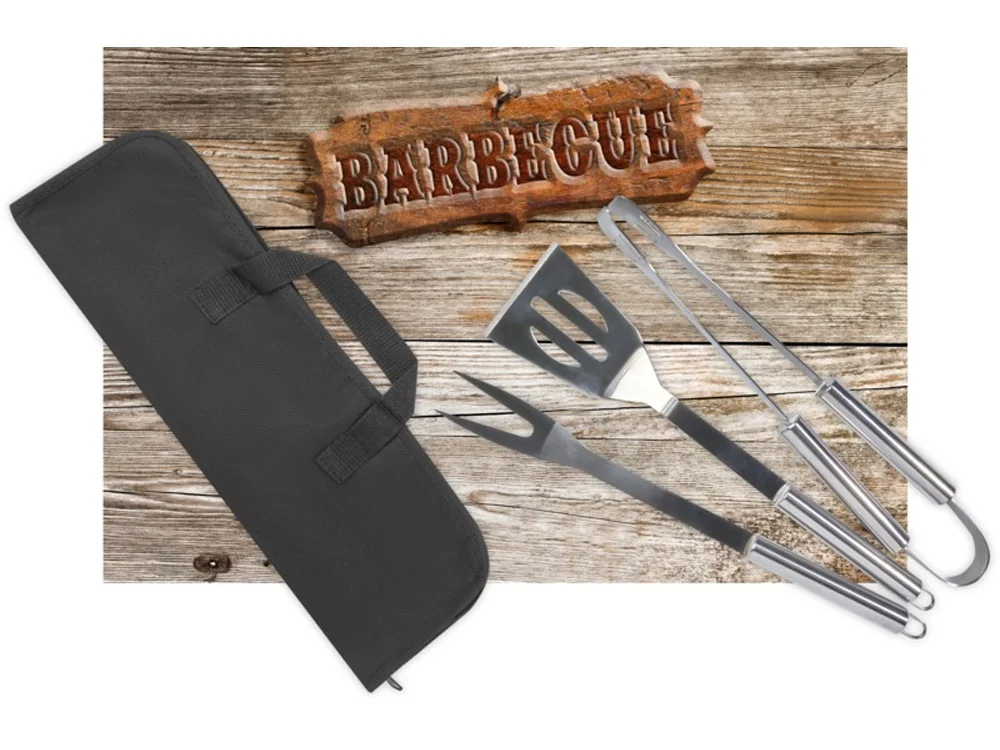 Набор для барбекю Barcabo серебристый - фото 5