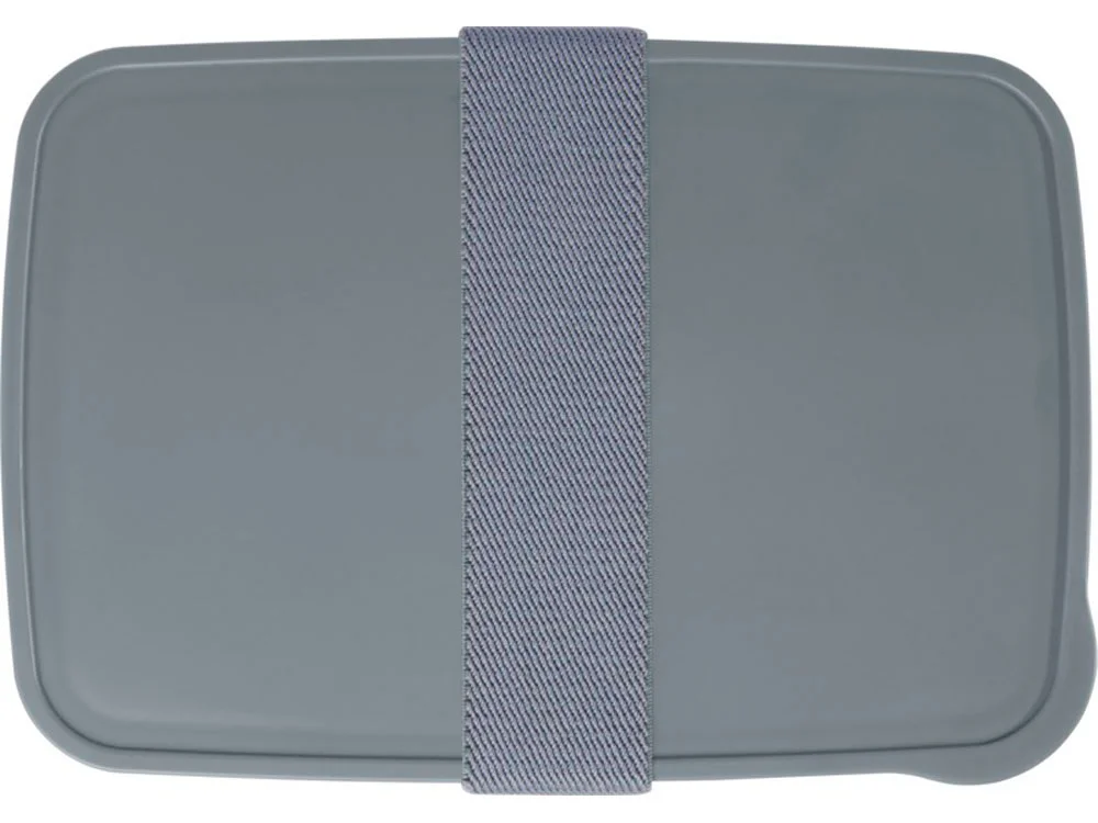 Контейнер для завтрака Dovi из переработанного пластика серый 800 мл - фото 2