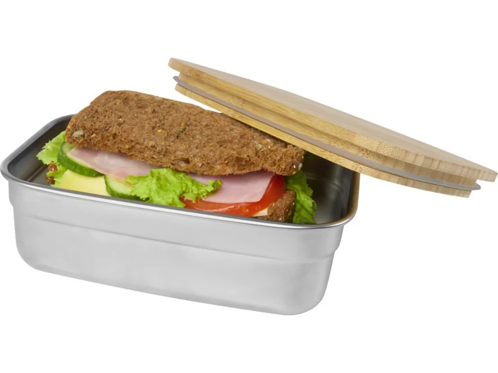 Ланч-бокс Tite серебристый 700 мл - фото 3