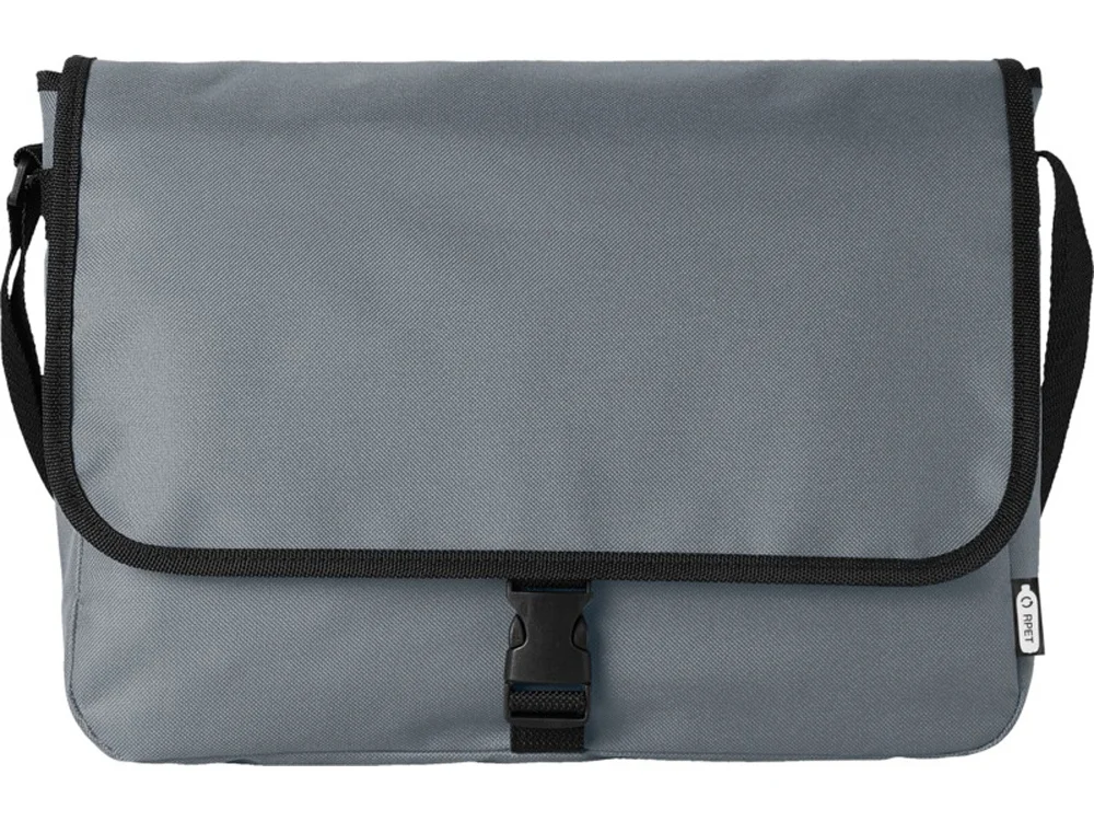 Сумка через плечо Omaha из переработанного РЕТ-пластика серый - фото 2