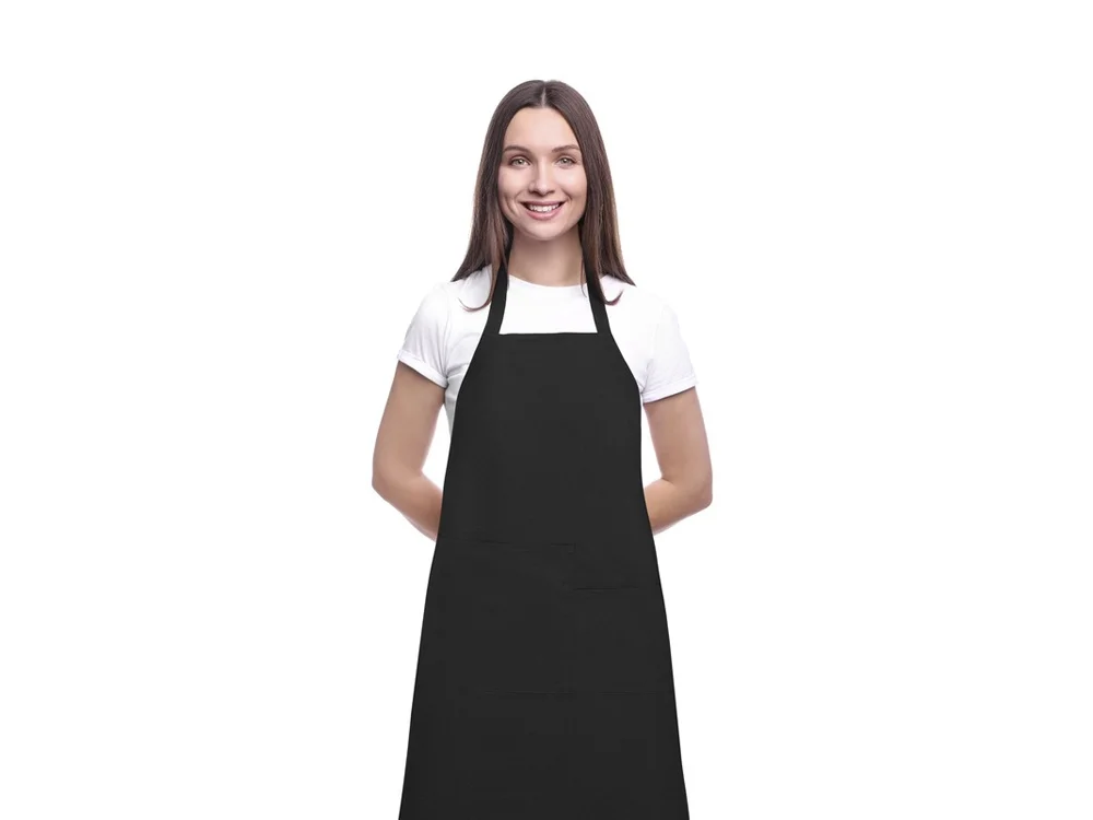 Хлопковый фартук «Khana», черный - фото 3