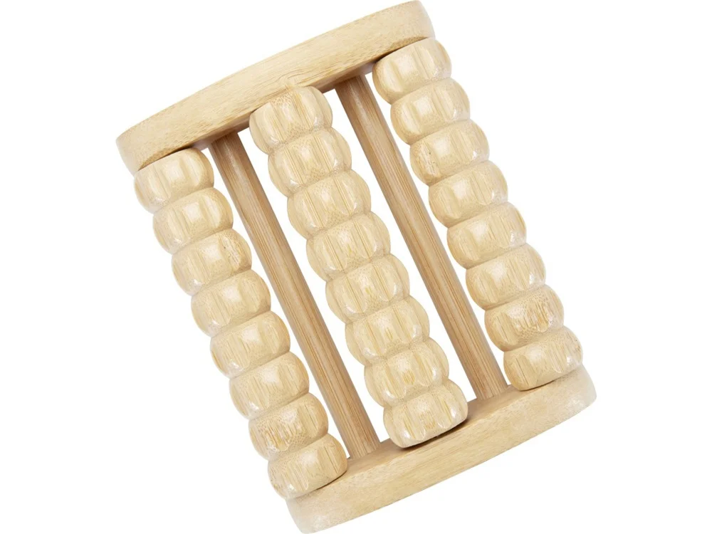 Бамбуковый массажер для стоп Venis натуральный - фото 4