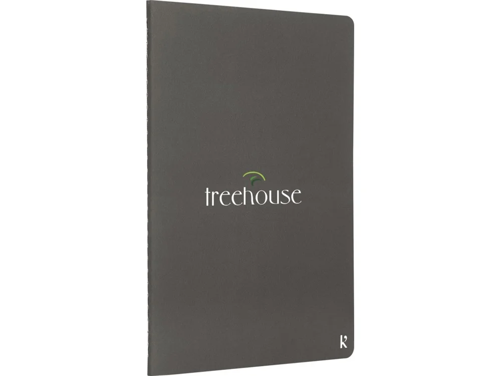 Подарочный набор: 2 блокнота A5 серый - фото 5