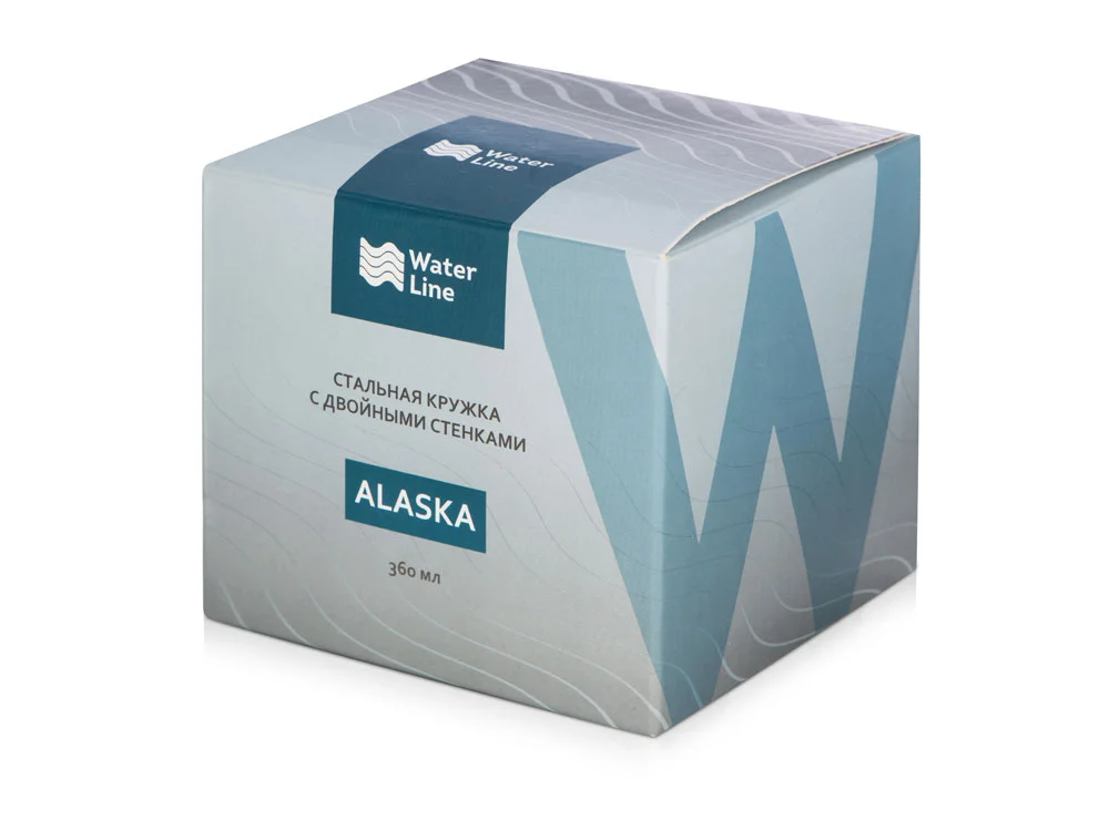 Стальная кружка с двойными стенками Alaska черный 360 мл - фото 8