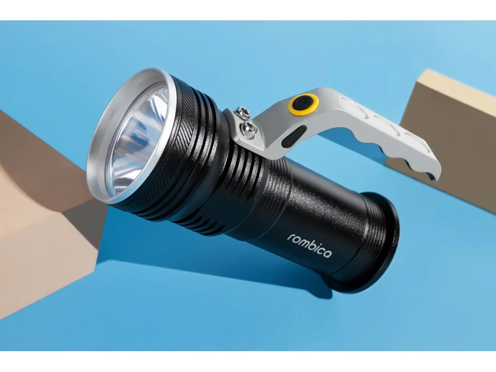 Фонарь LED Z6 черный - фото 5