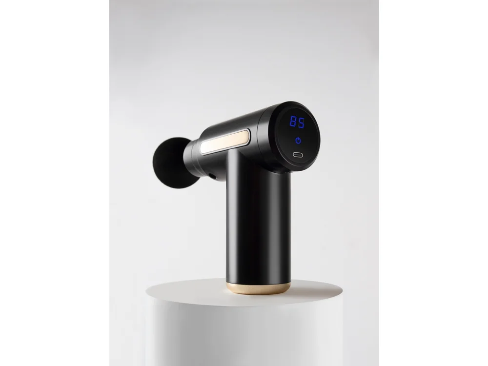 Массажер-пистолет для тела Wellness Phantom черный - фото 12