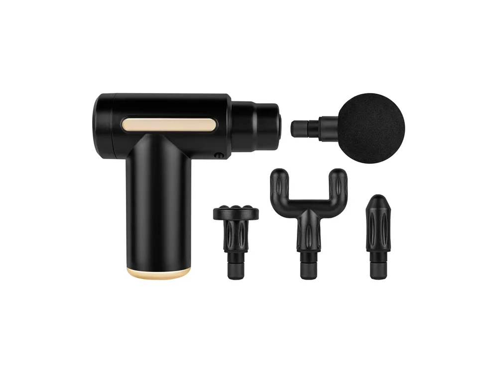 Массажер-пистолет для тела Wellness Phantom черный - фото 4