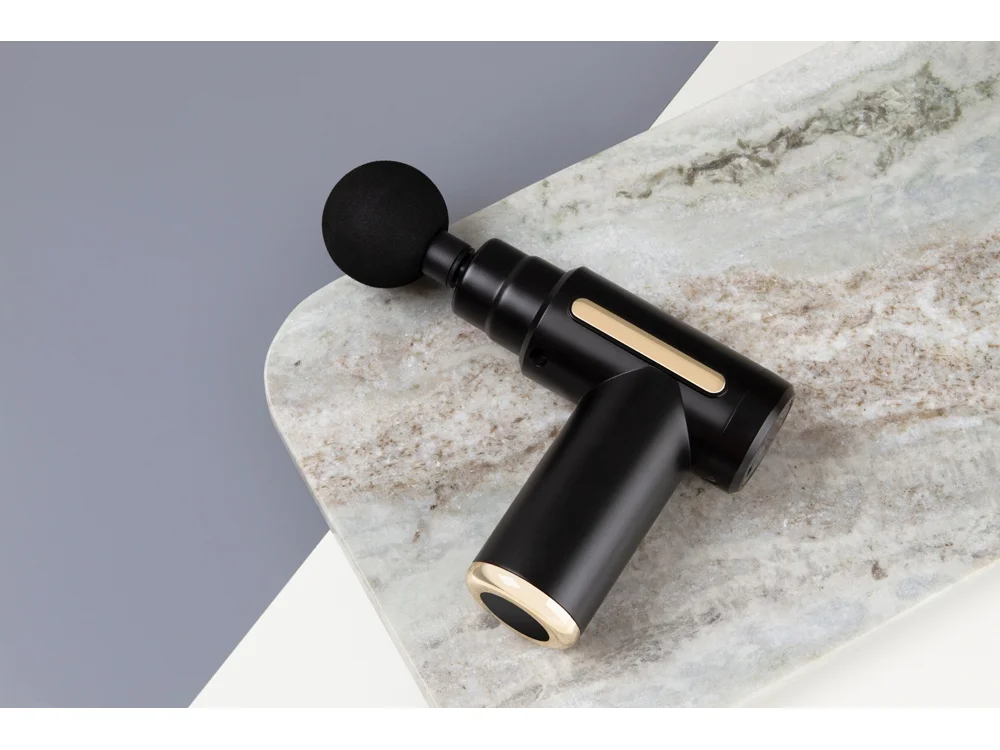 Массажер-пистолет для тела Wellness Phantom черный - фото 6