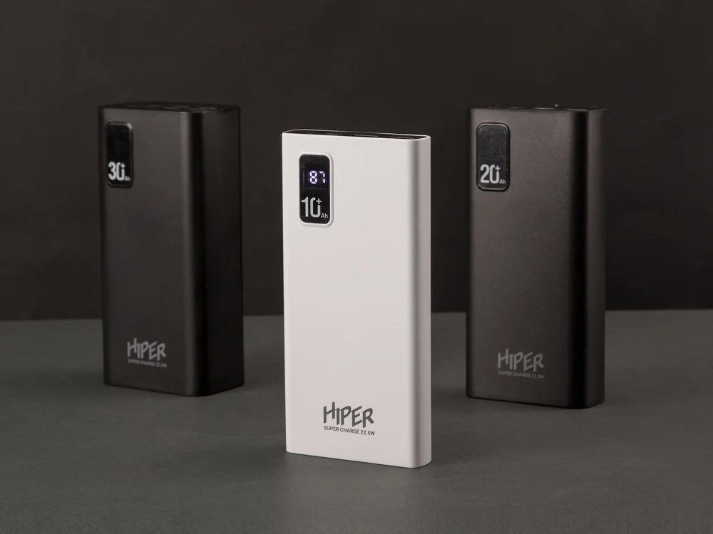 Портативный внешний аккумулятор FAST 30000 mAh белый - фото 11