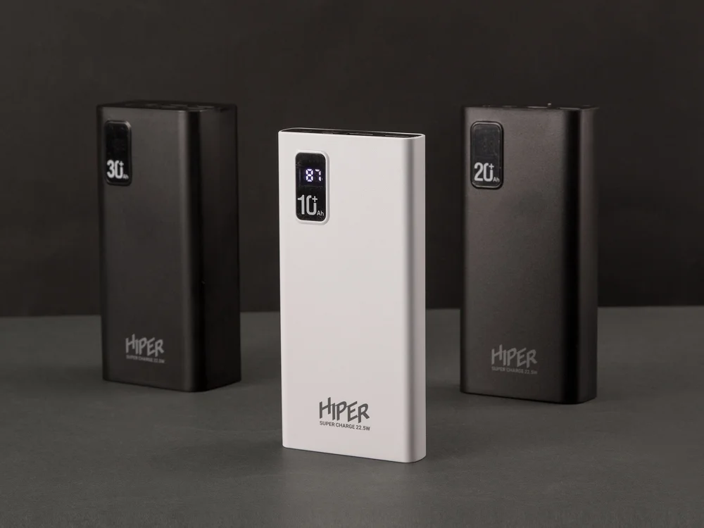 Портативный внешний аккумулятор FAST 30000 mAh черный - фото 11
